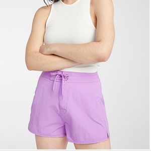 Billabong retro lilac high rise short NWT